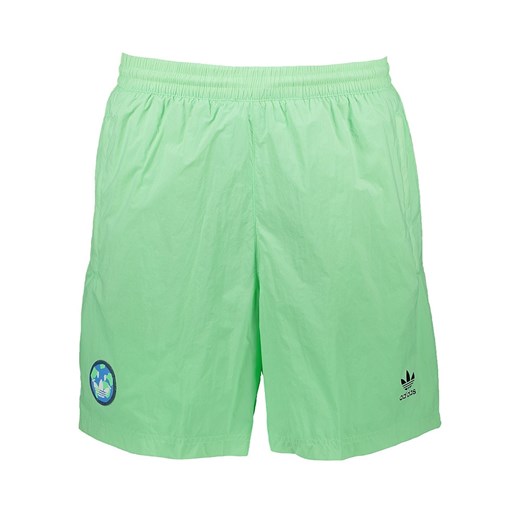 adidas Szorty sportowe w kolorze zielonym ze sklepu Limango Polska w kategorii Spodenki męskie - zdjęcie 187493925