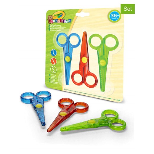 Crayola Nożyczki (3 szt.) - 3+ ze sklepu Limango Polska w kategorii Zabawki - zdjęcie 187493938