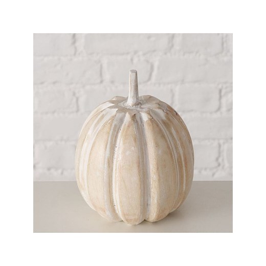 Boltze Dekoracja &quot;Pompoen&quot; w kolorze kremowym - wys. 16 x Ø 12,5 cm ze sklepu Limango Polska w kategorii Dekoracje - zdjęcie 187493996