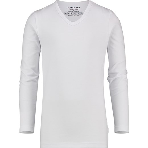 Vingino Koszulka w kolorze białym ze sklepu Limango Polska w kategorii T-shirty chłopięce - zdjęcie 187494748