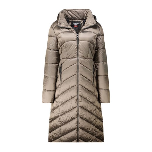 Canadian Peak Płaszcz pikowany &quot;Blancheak&quot; w kolorze szarobrązowym ze sklepu Limango Polska w kategorii Kurtki damskie - zdjęcie 187495098