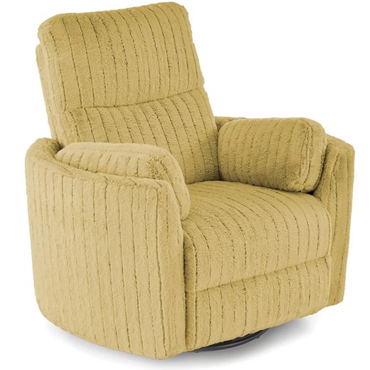 Musztardowy rozkładany fotel wypoczynkowy R5-D09 ze sklepu Edinos.pl w kategorii Fotele - zdjęcie 187496278