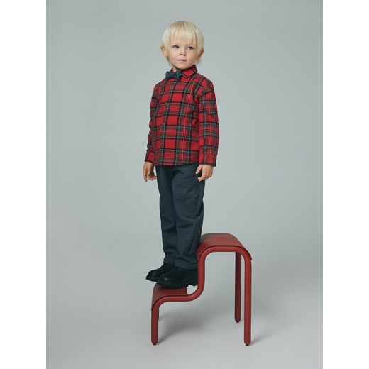 Reserved - Elegancki zestaw z muszką - czerwony ze sklepu Reserved w kategorii Komplety chłopięce - zdjęcie 187497188