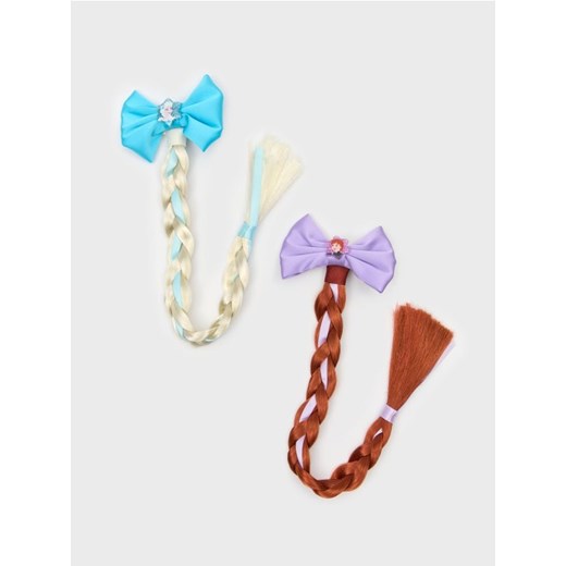 Sinsay - Spinki do włosów z warkoczami Frozen 2 pack - wielobarwny ze sklepu Sinsay w kategorii Ozdoby do włosów dziewczęce - zdjęcie 187497928