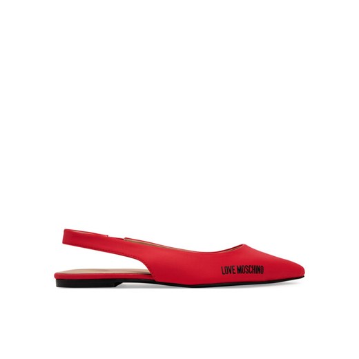 Baleriny LOVE MOSCHINO JA11021G1MIM0502 Koralowy ze sklepu eobuwie.pl w kategorii Balerinki - zdjęcie 187497936