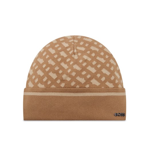 Czapka Boss Lendia 50524295 Brązowy ze sklepu eobuwie.pl w kategorii Czapki zimowe męskie - zdjęcie 187497937