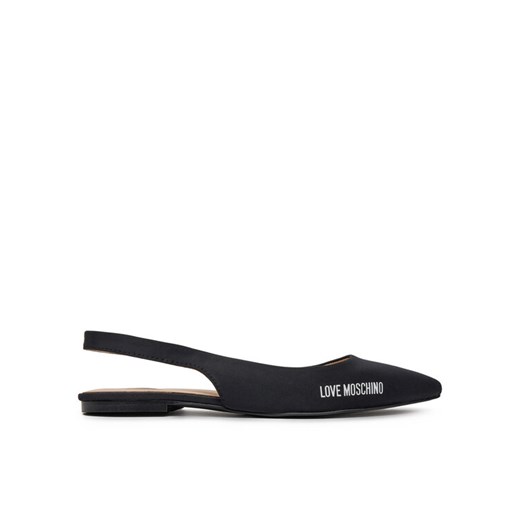 Baleriny LOVE MOSCHINO JA11021G1MIM0000 Czarny ze sklepu eobuwie.pl w kategorii Balerinki - zdjęcie 187497946