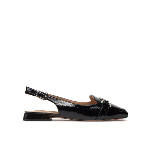 Baleriny Caprice 9-29400-42 Czarny ze sklepu eobuwie.pl w kategorii Klapki damskie - zdjęcie 187497969