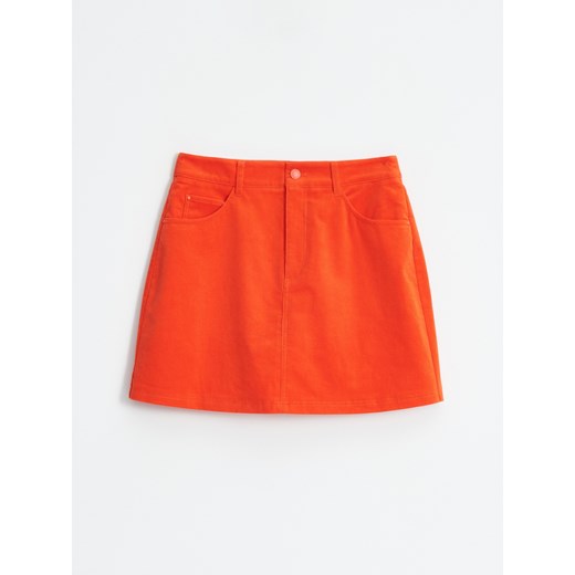 Mohito - Spódnica mini - pomarańczowy ze sklepu Mohito w kategorii Spódnice - zdjęcie 187498305