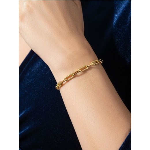 Sinsay - Bransoletka łańcuszkowa - złoty ze sklepu Sinsay w kategorii Bransoletki - zdjęcie 187500459