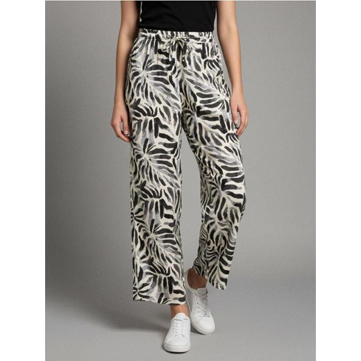 Sinsay - Spodnie wide leg - wielobarwny ze sklepu Sinsay w kategorii Spodnie damskie - zdjęcie 187500485
