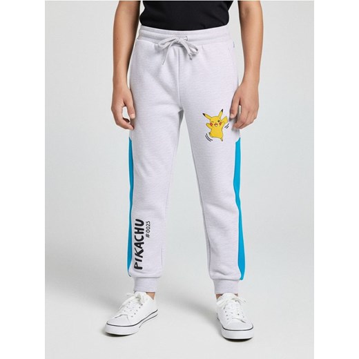 Sinsay - Spodnie Pokemon - szary ze sklepu Sinsay w kategorii Spodnie chłopięce - zdjęcie 187500507