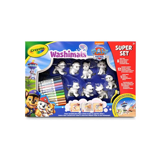 Crayola Zestaw kreatywny &quot;Washimals Paw Patrol&quot; - 3+ ze sklepu Limango Polska w kategorii Zabawki - zdjęcie 187501665