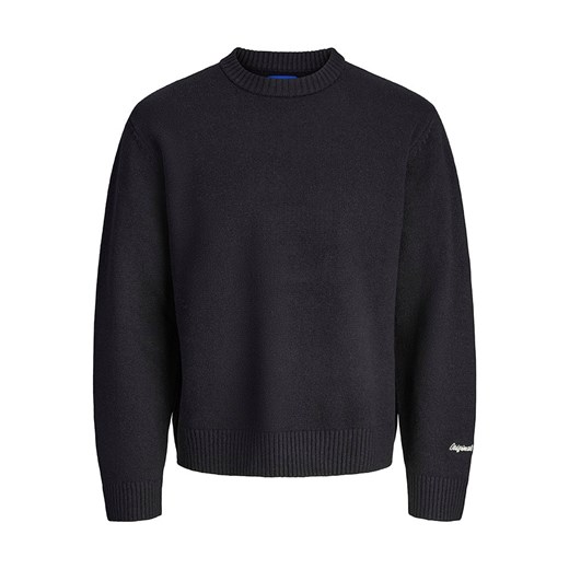 Jack &amp; Jones Sweter w kolorze czarnym ze sklepu Limango Polska w kategorii Swetry męskie - zdjęcie 187501705