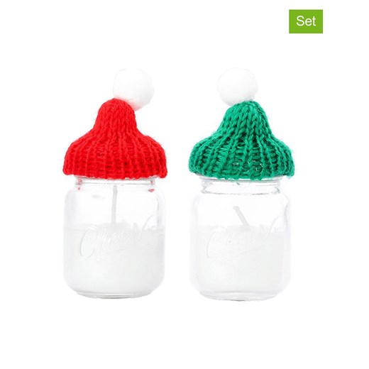 Homla Świece zapachowe (2 szt.) &quot;Minsie&quot; - wys. 10 cm ze sklepu Limango Polska w kategorii Świece i dyfuzory - zdjęcie 187501757