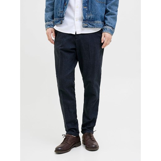 Jack &amp; Jones Spodnie chino &quot;Stacy&quot; w kolorze antracytowym ze sklepu Limango Polska w kategorii Spodnie męskie - zdjęcie 187501839