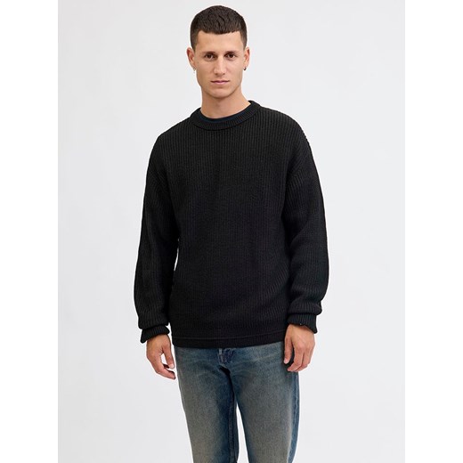 Jack &amp; Jones Sweter &quot;Kaito&quot; w kolorze czarnym ze sklepu Limango Polska w kategorii Swetry męskie - zdjęcie 187501887