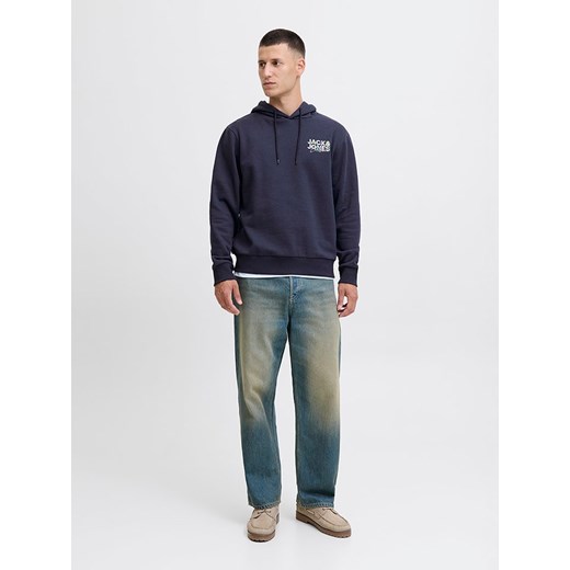 Jack &amp; Jones Bluza &quot;Geplas&quot; w kolorze granatowym ze sklepu Limango Polska w kategorii Bluzy męskie - zdjęcie 187501968