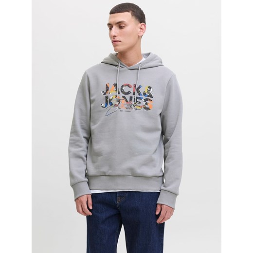 Jack &amp; Jones Bluza &quot;Geplas&quot; w kolorze szarym ze sklepu Limango Polska w kategorii Bluzy męskie - zdjęcie 187501975