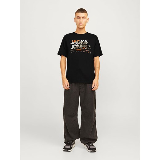 Jack &amp; Jones Koszulka &quot;Luke&quot; w kolorze czarnym ze sklepu Limango Polska w kategorii T-shirty męskie - zdjęcie 187502005