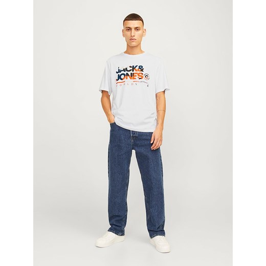 Jack &amp; Jones Koszulka &quot;Luke&quot; w kolorze białym ze sklepu Limango Polska w kategorii T-shirty męskie - zdjęcie 187502009