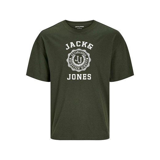 Jack &amp; Jones Koszulka &quot;Victo&quot; w kolorze zielonym ze sklepu Limango Polska w kategorii T-shirty męskie - zdjęcie 187502029