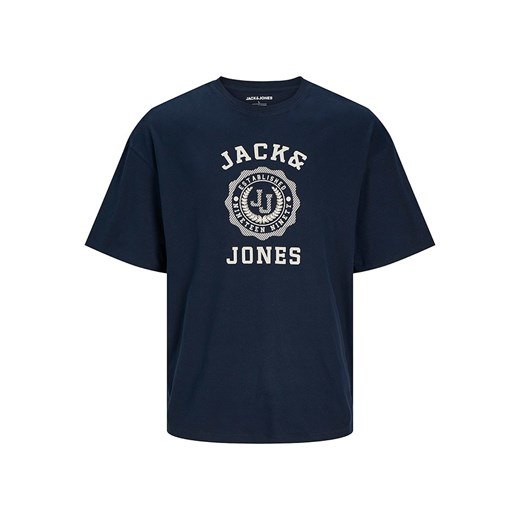 Jack &amp; Jones Koszulka &quot;Victo&quot; w kolorze granatowym ze sklepu Limango Polska w kategorii T-shirty męskie - zdjęcie 187502757