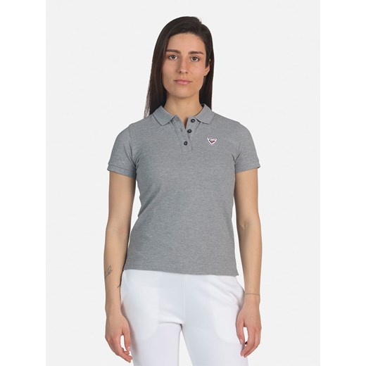 ROSSIGNOL Koszulka polo &quot;Logo&quot; w kolorze szarym ze sklepu Limango Polska w kategorii Bluzki damskie - zdjęcie 187502758