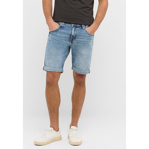 Męskie Szorty Mustang Style Chicago Shorts Z Denim Blue 1016976 5000 202 ze sklepu YouNeedit.pl w kategorii Spodenki męskie - zdjęcie 187503598