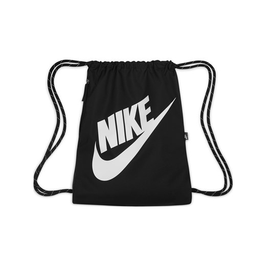 Worek gimnastyczny Nike Heritage (13 l) - Czerń ze sklepu Nike poland w kategorii Plecaki - zdjęcie 187504169