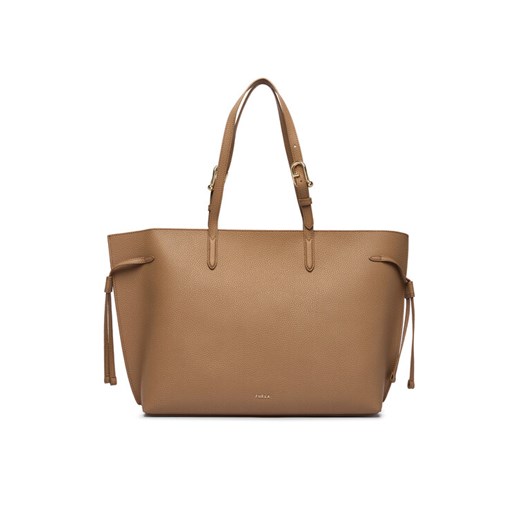 Torebka Furla Ava L WB02059 BX4329 CN 4619S Brązowy ze sklepu eobuwie.pl w kategorii Torby Shopper bag - zdjęcie 187504229