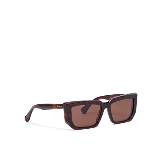 Max Mara Okulary przeciwsłoneczne MM0126 52E Brązowy ze sklepu MODIVO w kategorii Okulary przeciwsłoneczne damskie - zdjęcie 187504418