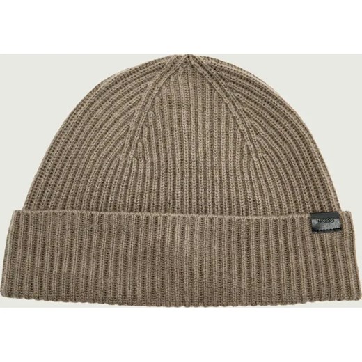 BOSS BLACK Wełniana czapka Filippo | z dodatkiem kaszmiru ze sklepu Gomez Fashion Store w kategorii Czapki zimowe męskie - zdjęcie 187505676