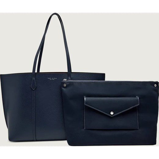 TORY BURCH Skórzana shopperka + saszetka Perry ze sklepu Gomez Fashion Store w kategorii Torby Shopper bag - zdjęcie 187505725