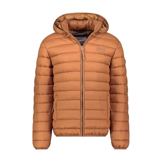 Geographical Norway Kurtka pikowana &quot;Amichoko&quot; w kolorze jasnobrązowym ze sklepu Limango Polska w kategorii Kurtki męskie - zdjęcie 187505817