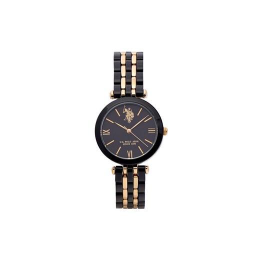Zegarek U.S. Polo Assn. Zaira USP8378BK Czarny ze sklepu eobuwie.pl w kategorii Zegarki - zdjęcie 187505947