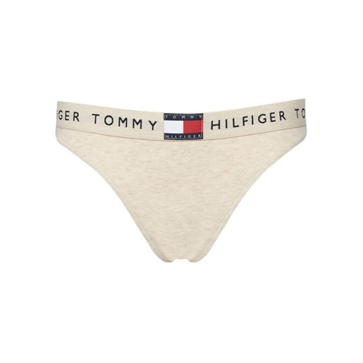 Tommy Hilfiger Stringi UW0UW06227 Écru ze sklepu MODIVO w kategorii Majtki damskie - zdjęcie 187506209