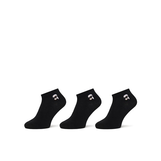 KARL LAGERFELD Skarpety krótkie A4M47044 Czarny ze sklepu MODIVO w kategorii Skarpetki męskie - zdjęcie 187506227