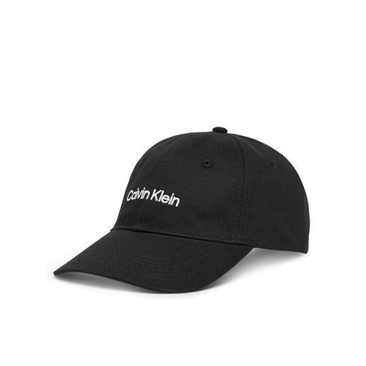 Calvin Klein Czapka z daszkiem Logo Embroidery Baseball Cap LV04F5003G Czarny ze sklepu MODIVO w kategorii Czapki z daszkiem damskie - zdjęcie 187506255