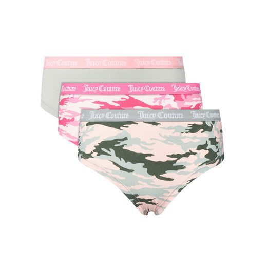 Juicy Couture Komplet fig JCTBX225958 Kolorowy ze sklepu MODIVO w kategorii Majtki damskie - zdjęcie 187506266