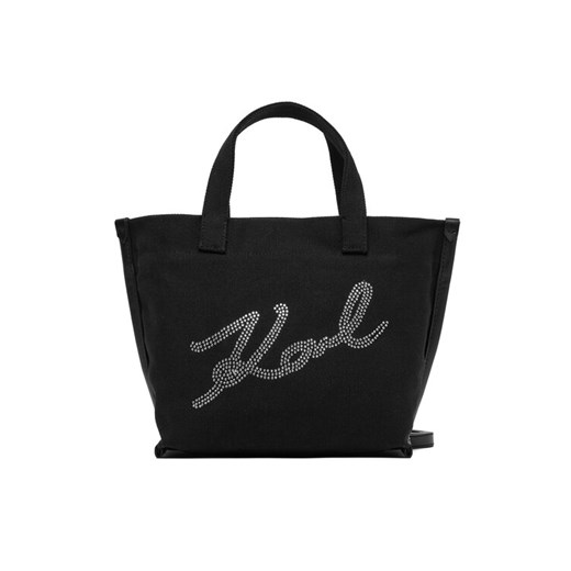 KARL LAGERFELD Torebka B1W50027 Czarny ze sklepu MODIVO w kategorii Torby Shopper bag - zdjęcie 187506269