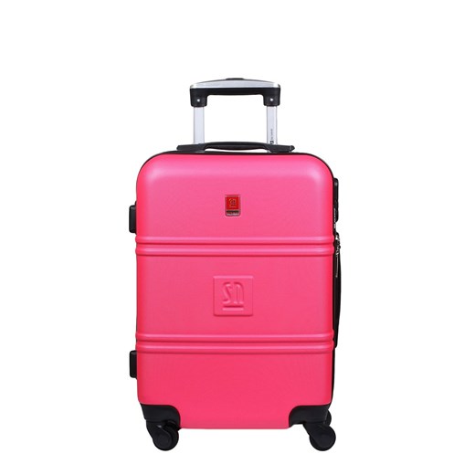 walizka kabinowa Art Class Collection 55 cm różowa ze sklepu Słoń Torbalski w kategorii Walizki - zdjęcie 187506705