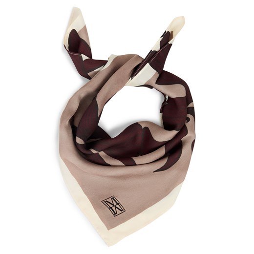 Marc O'Polo Szalik damski Kobiety Sztuczne włókno taupe wzorzysty ze sklepu vangraaf w kategorii Szaliki i chusty damskie - zdjęcie 187506825