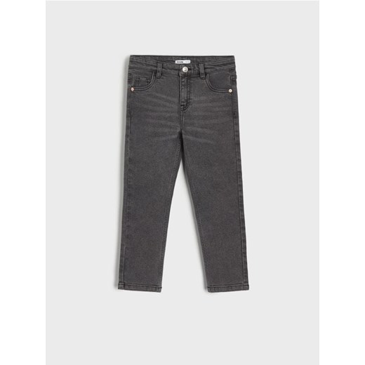 Sinsay - Jeansy straight fit - szary ze sklepu Sinsay w kategorii Spodnie chłopięce - zdjęcie 187508259