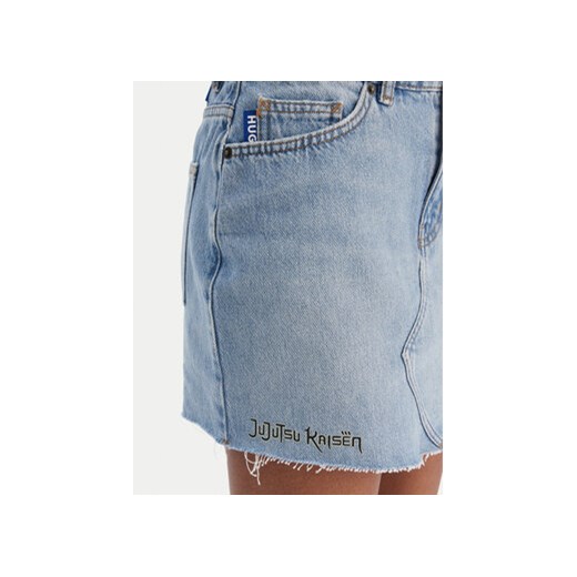 HUGO Spódnica jeansowa Gadele 50557549 Niebieski Regular Fit XL MODIVO