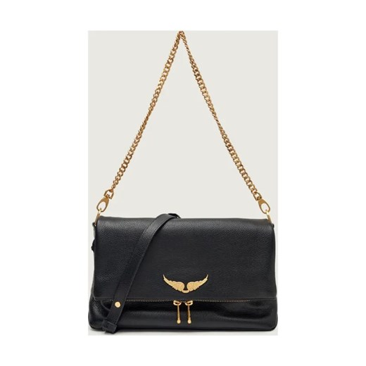 Zadig&Voltaire Skórzana torebka na ramię ROCKY II ze sklepu Gomez Fashion Store w kategorii Listonoszki - zdjęcie 187509195