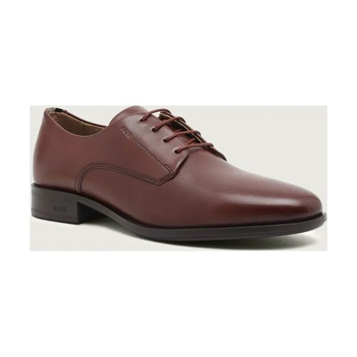 BOSS BLACK Skórzane derby Colby Derb lt N ze sklepu Gomez Fashion Store w kategorii Buty eleganckie męskie - zdjęcie 187509215