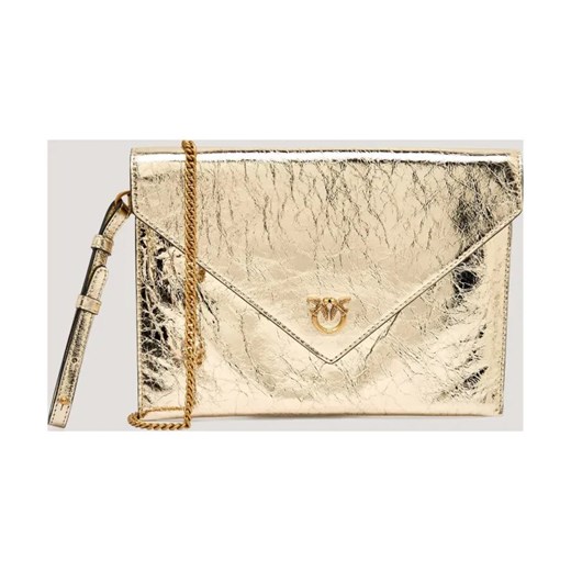Pinko Skórzana kopertówka FLAT PURSE ze sklepu Gomez Fashion Store w kategorii Kopertówki - zdjęcie 187509226
