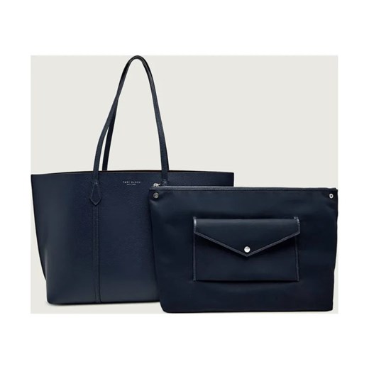 TORY BURCH Skórzana shopperka + saszetka Perry ze sklepu Gomez Fashion Store w kategorii Torby Shopper bag - zdjęcie 187509228