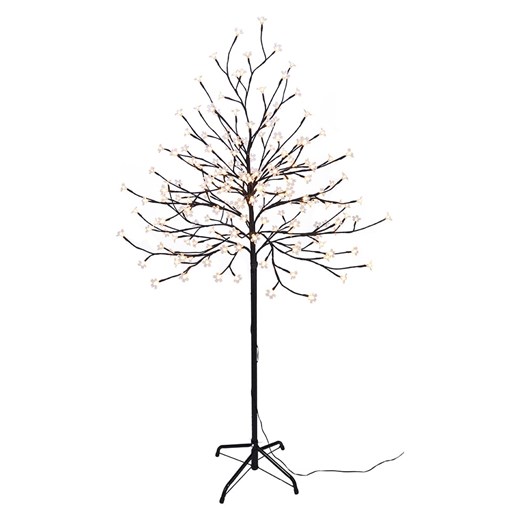 Profiline Dekoracyjna lampa LED w kolorze czarno-białym - wys. 180 cm ze sklepu Limango Polska w kategorii Dekoracje bożonarodzeniowe - zdjęcie 187509749